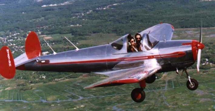 ERCO Ercoupe in flight