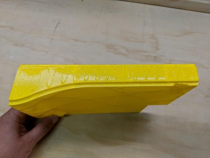 Gluing the A and B subassemblies together