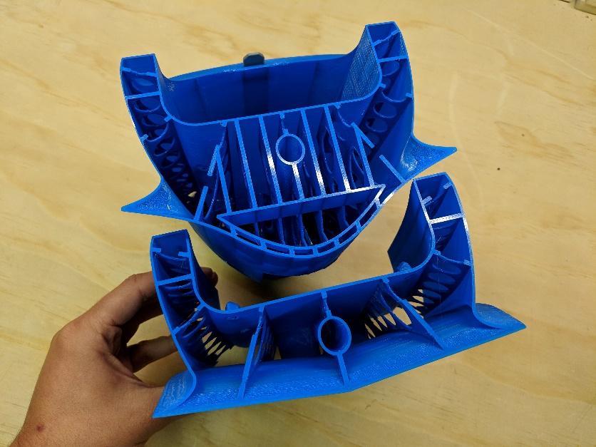 Fuselage section 4 joined to section 3