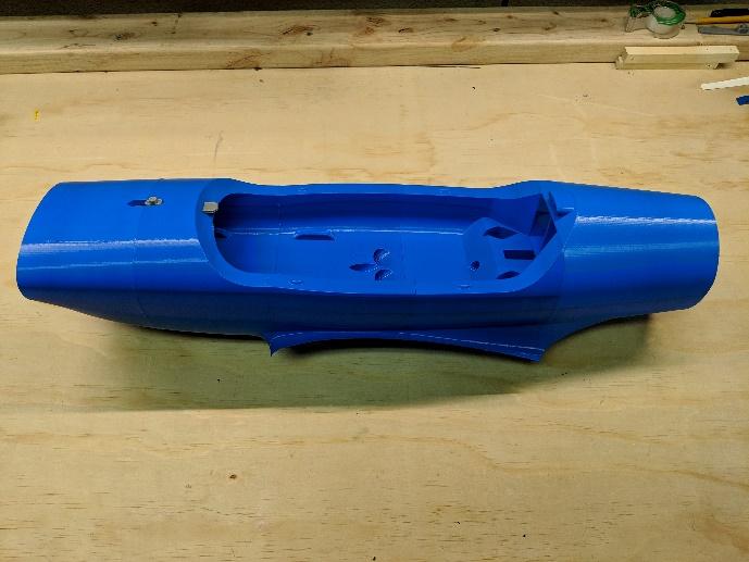 Fuselage section 6 joined to section 5