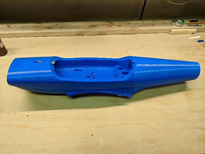 Fuselage section 7 joined