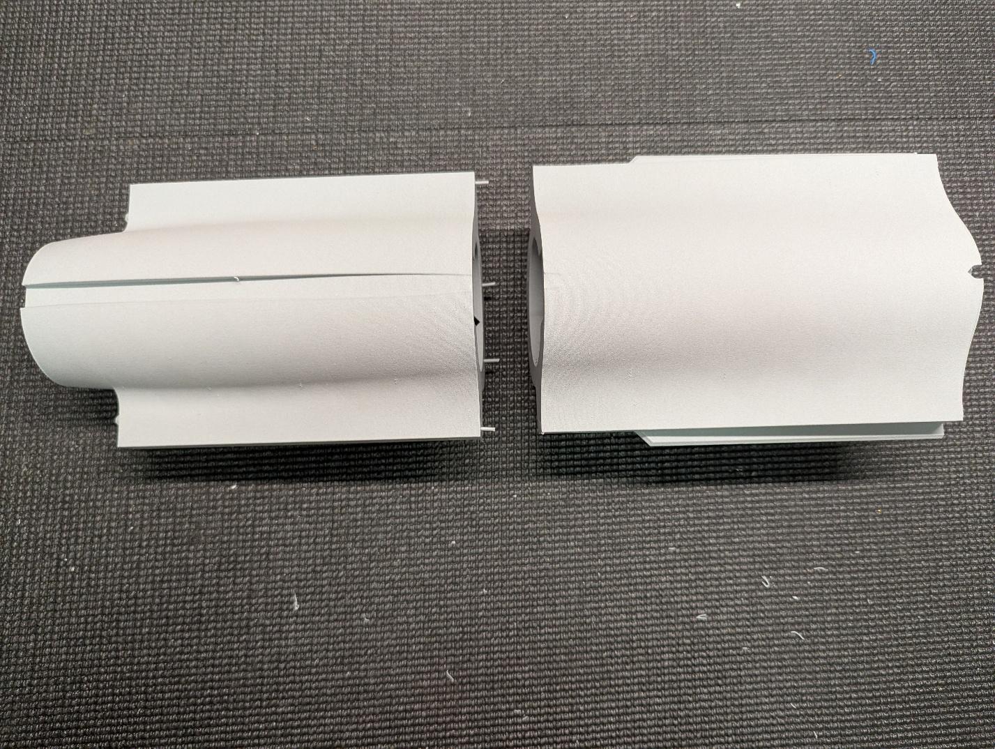 Fuselage sections 4 and 5 joined