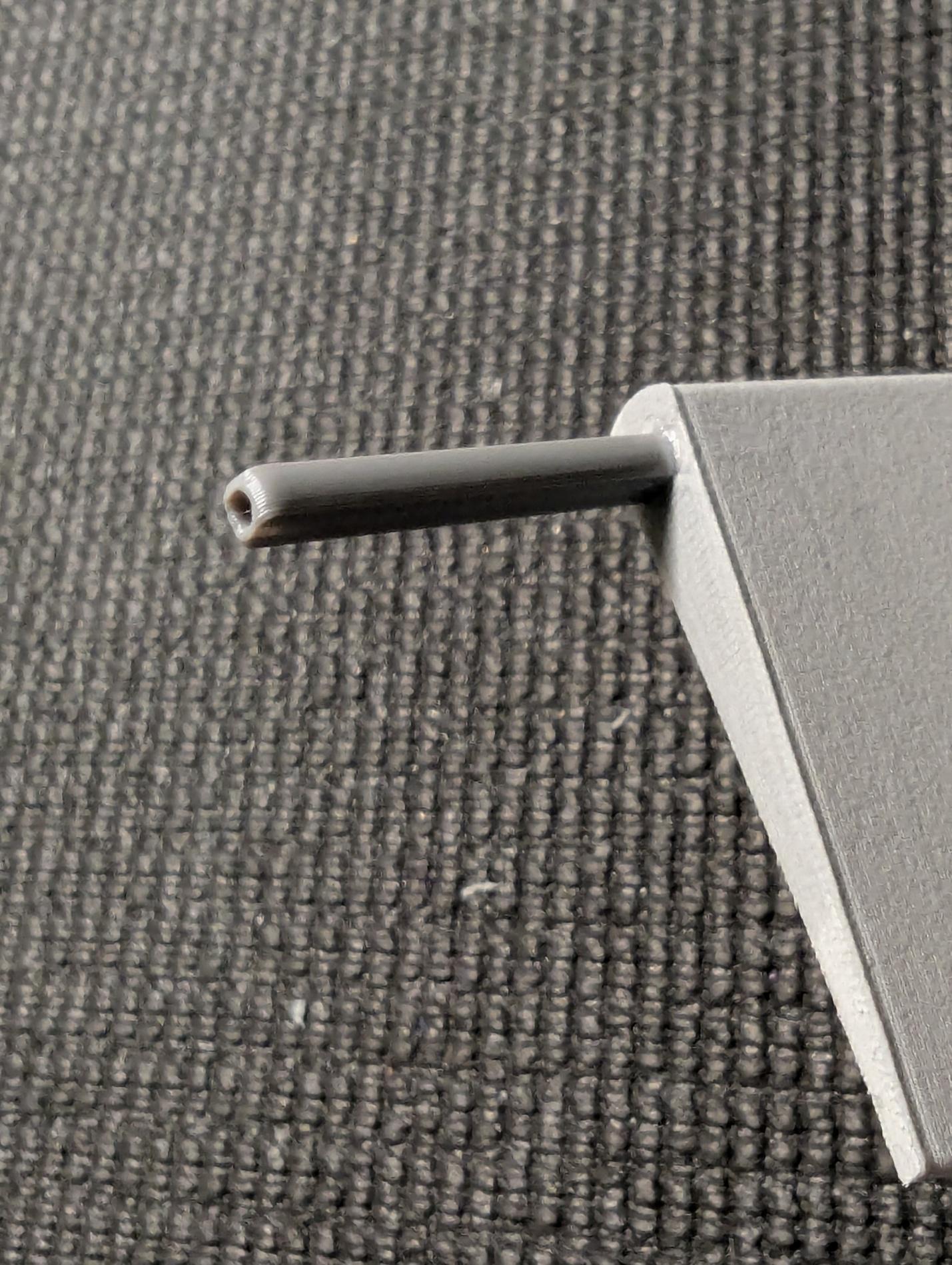 Elevon joiner glued into section 2