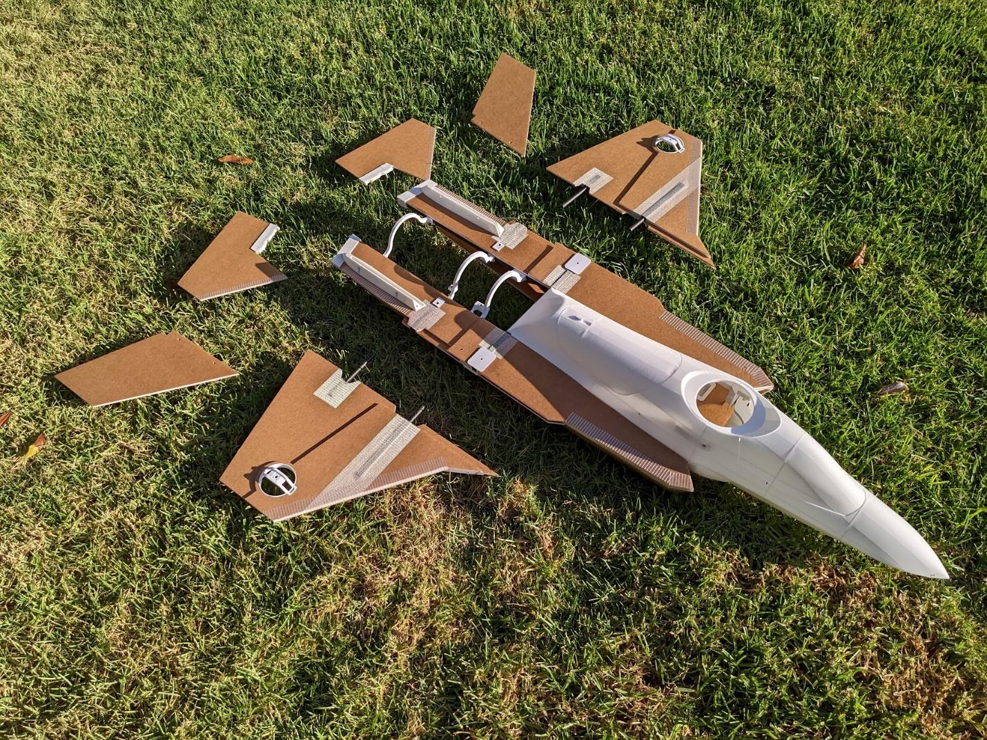 Completed airframe