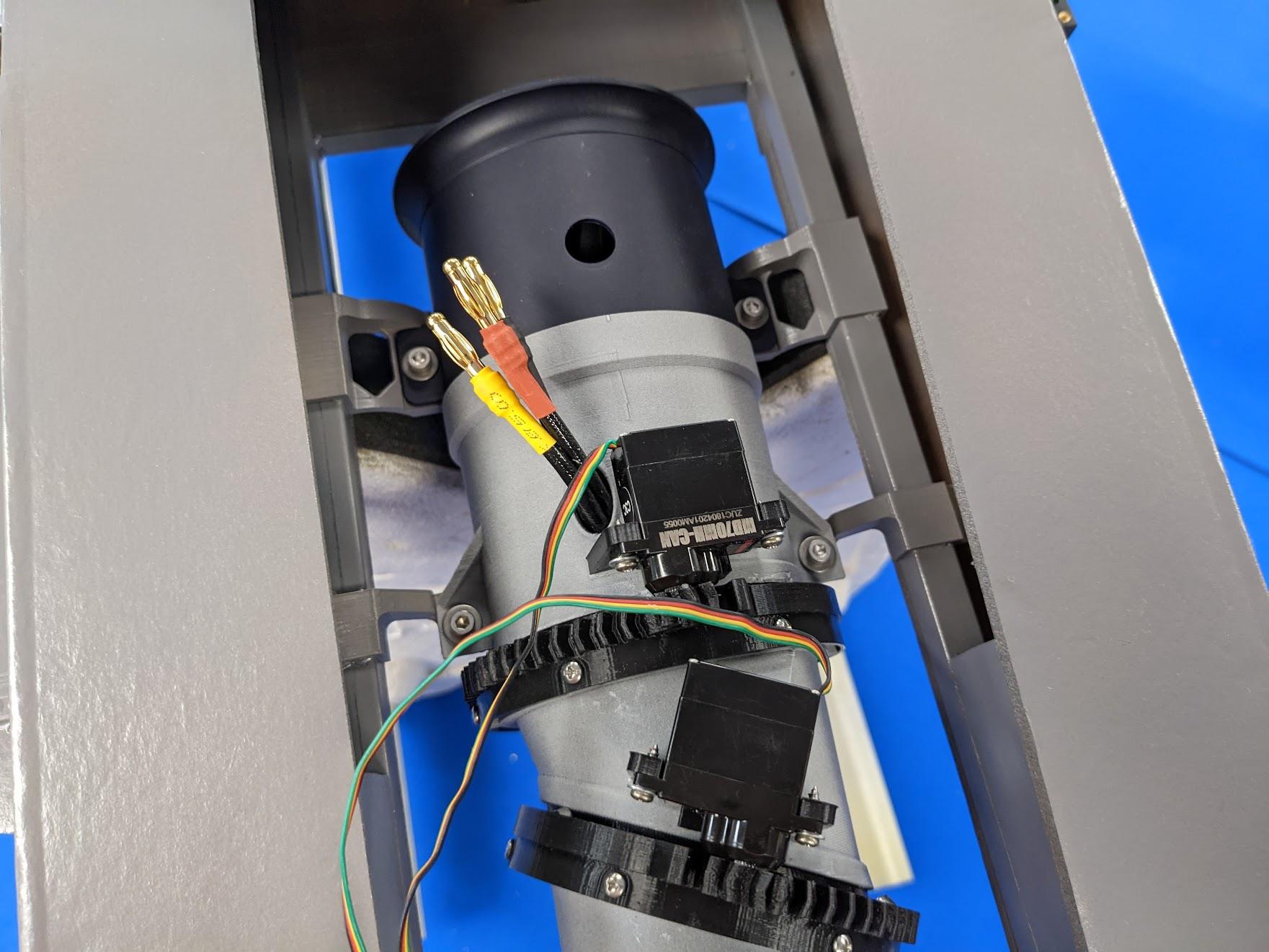 3BSM and fan mounted