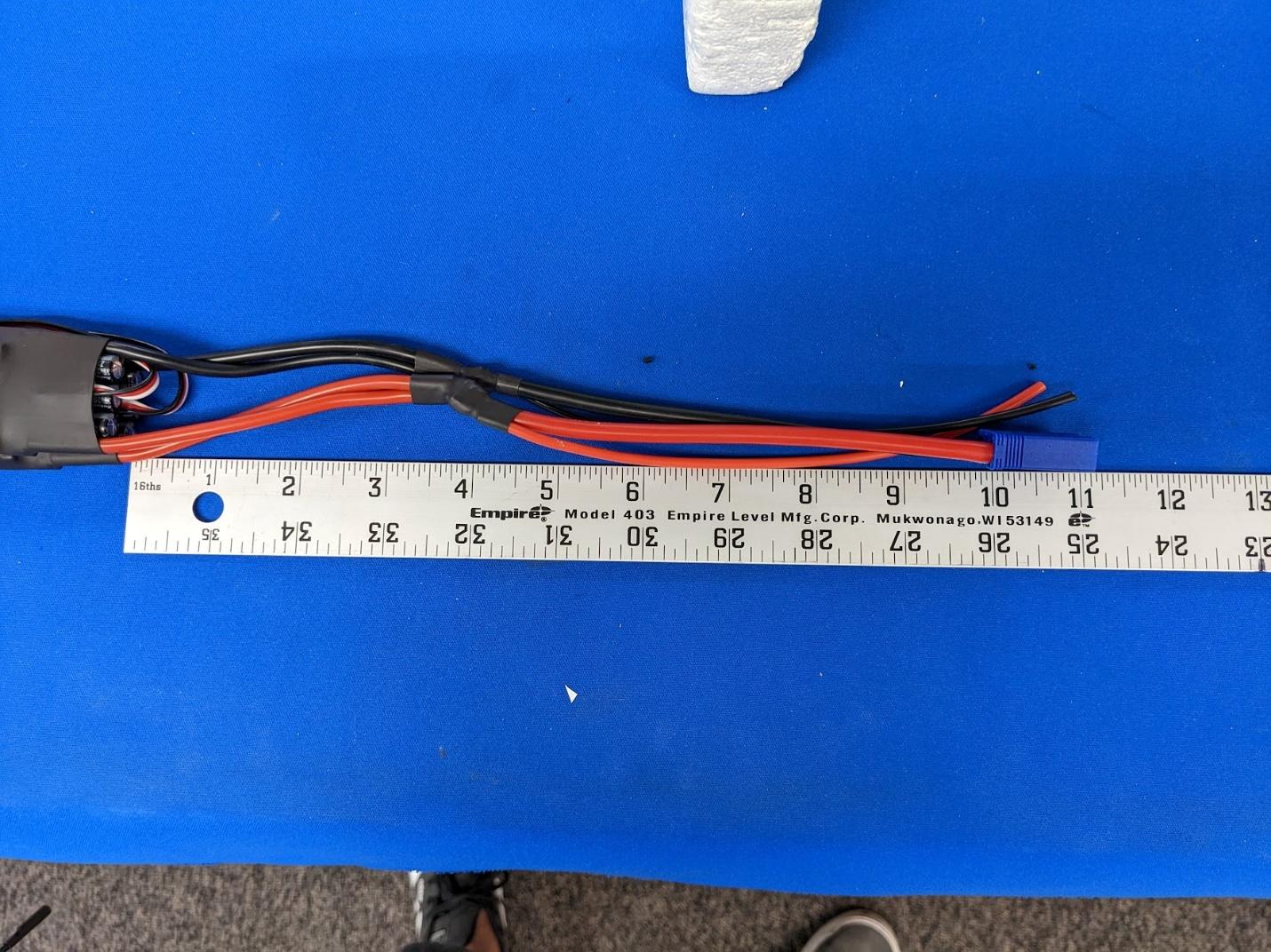 Main ESCs soldered together