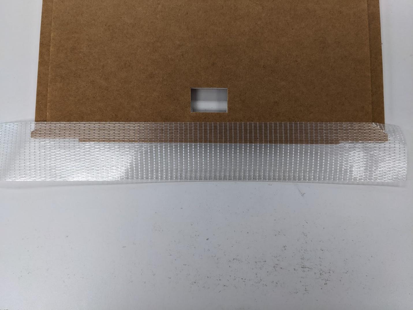Tape on forward center section