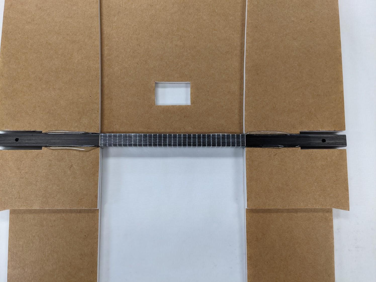 Center section curing flat