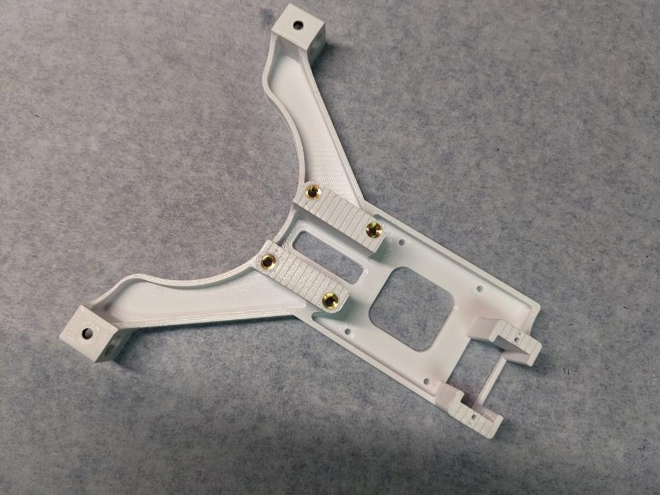 Nose gear mount inserts