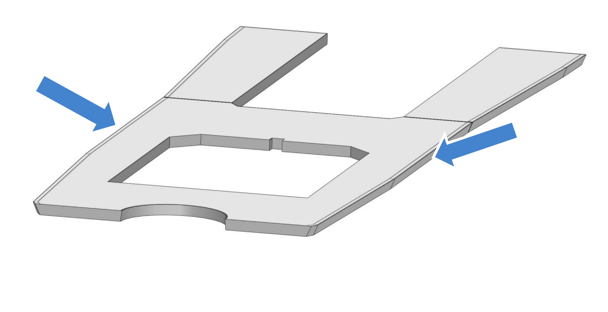 Beveling the center panel edges