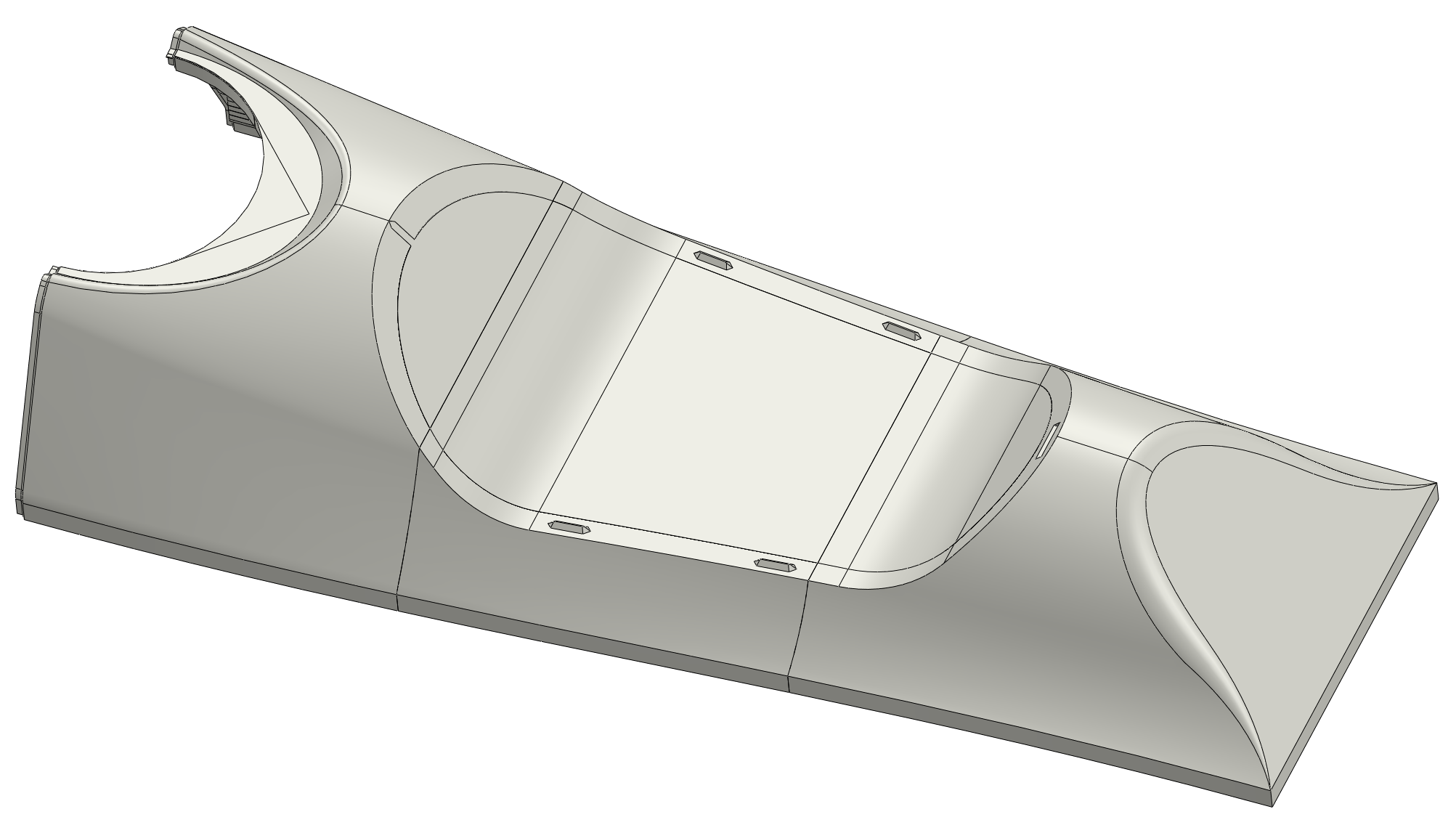 Upper fuselage sections joined