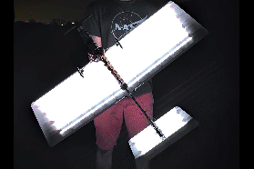Glow Stick with its LEDs lit