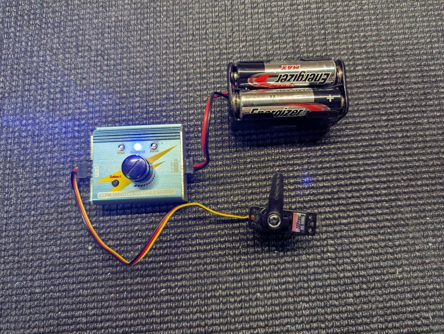 Nose steering servo and hardware