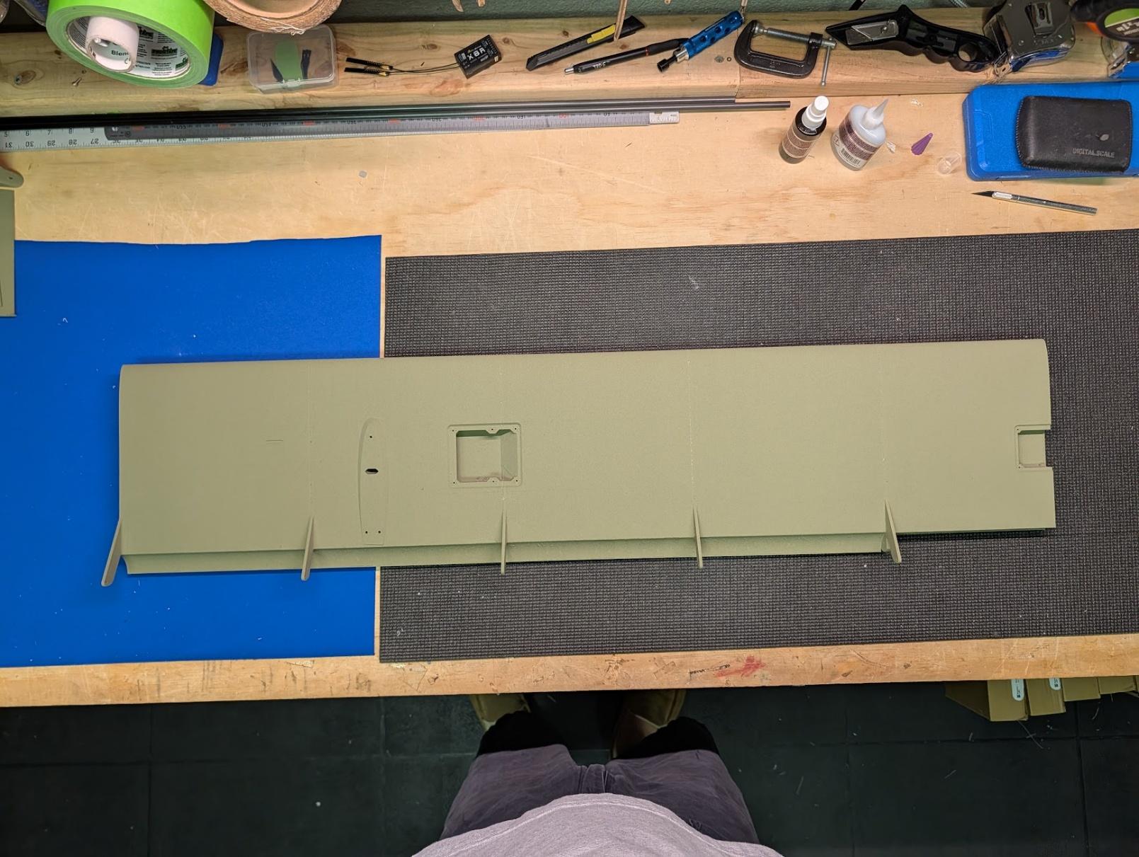 Joining wing section 1