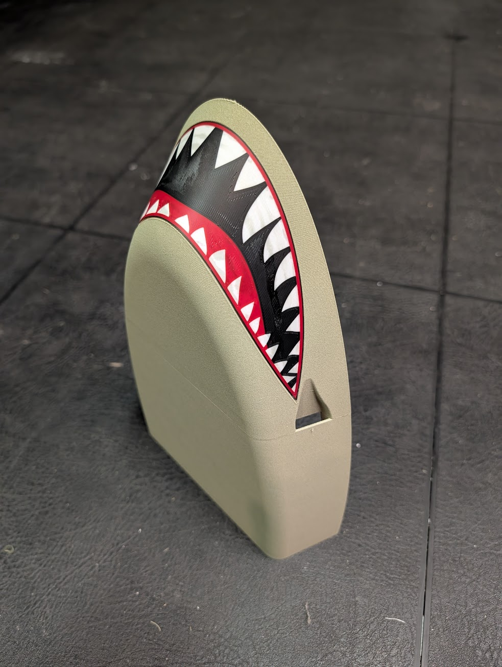 Nose graphic applied