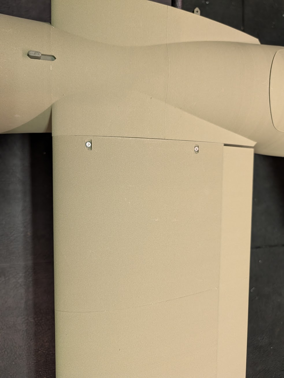 Wing panels fastened