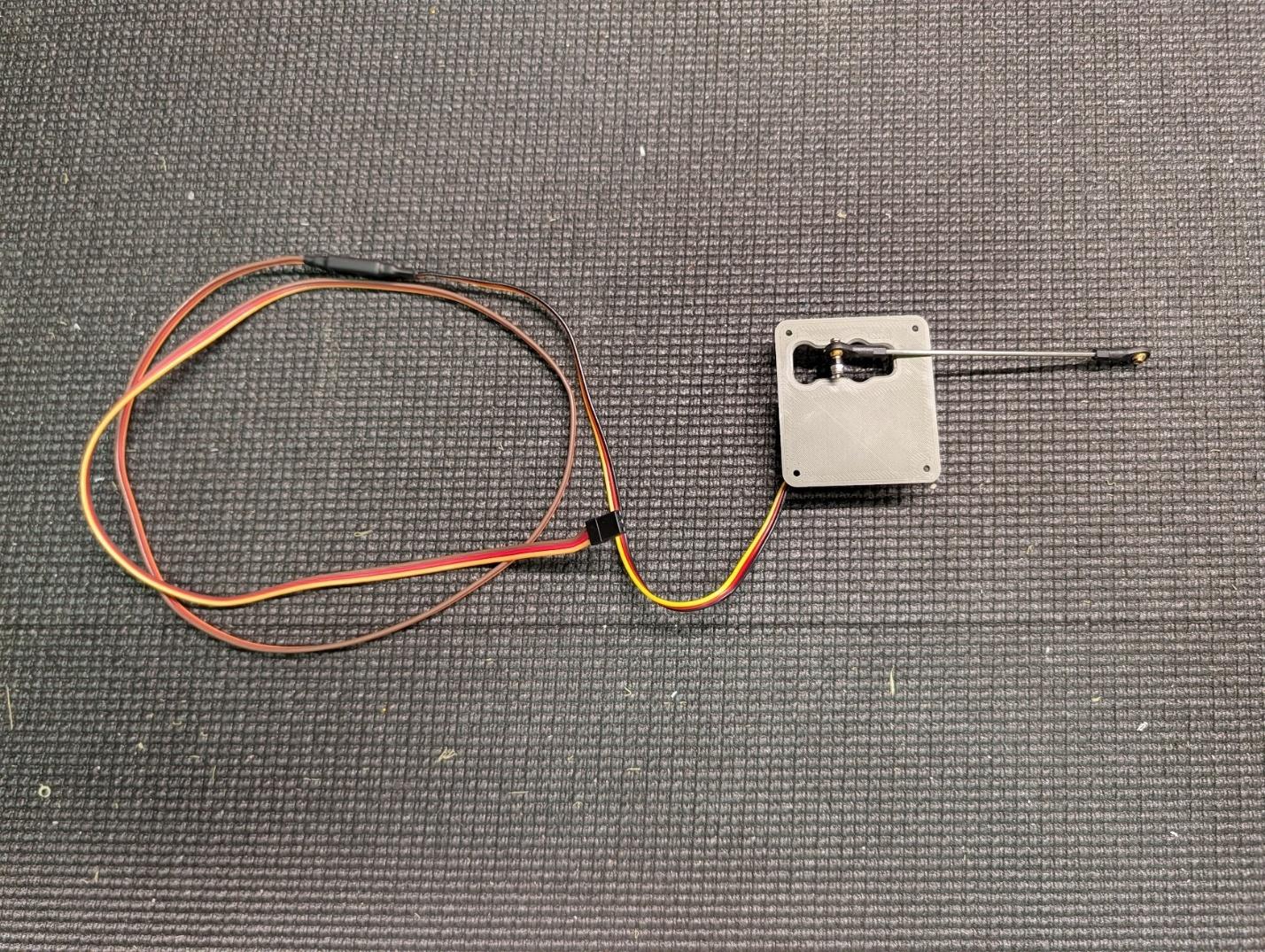 Servo extension fitted