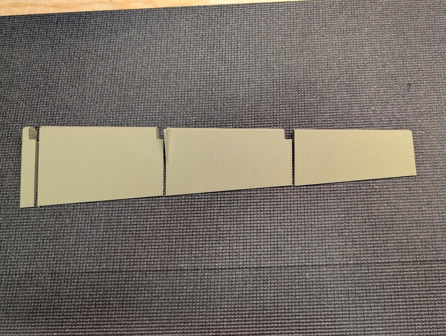 Elevator sections joined