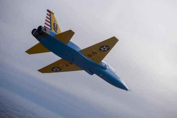 T-38C in flight
