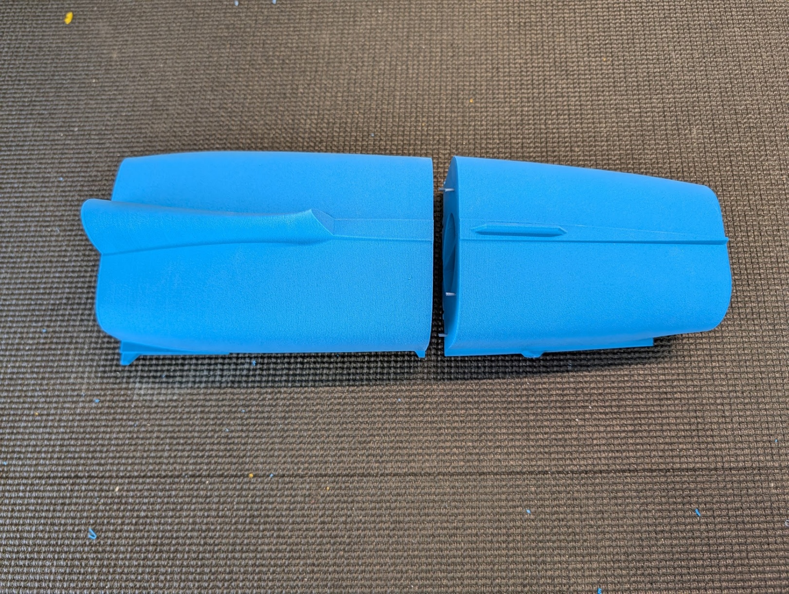 Fuselage sections 5 and 6 joined