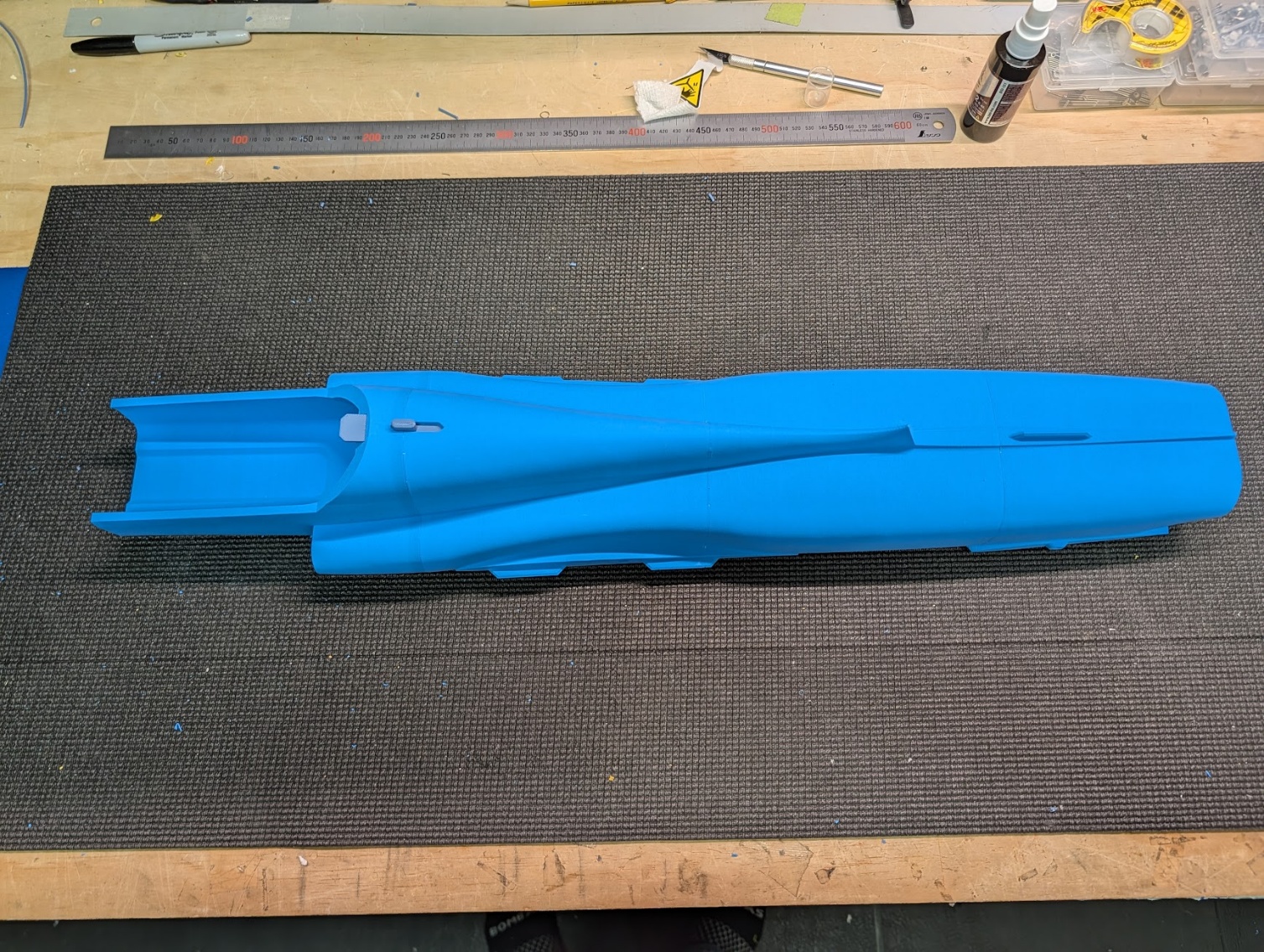 Fuselage 3 joined