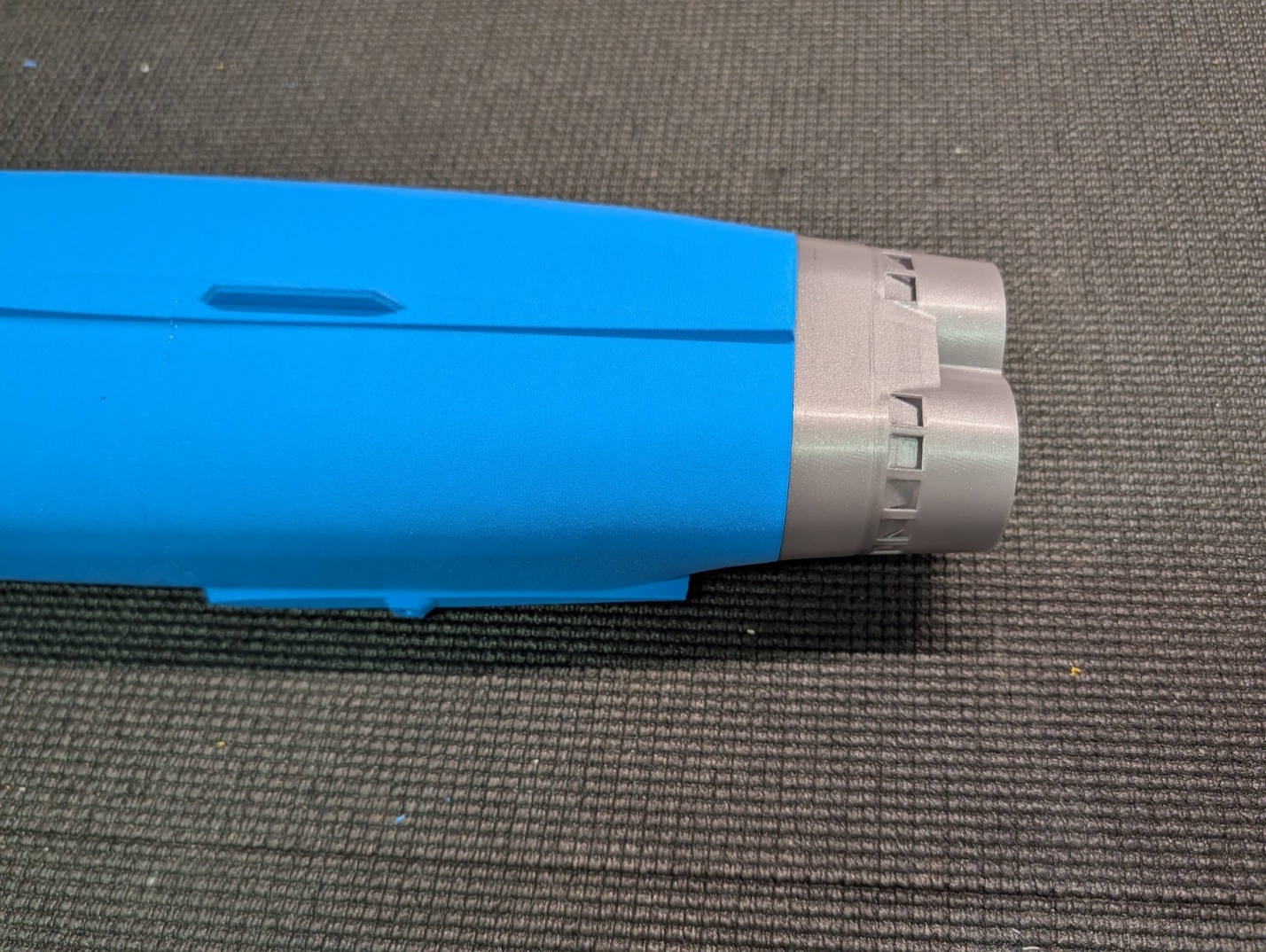 Nozzle attached