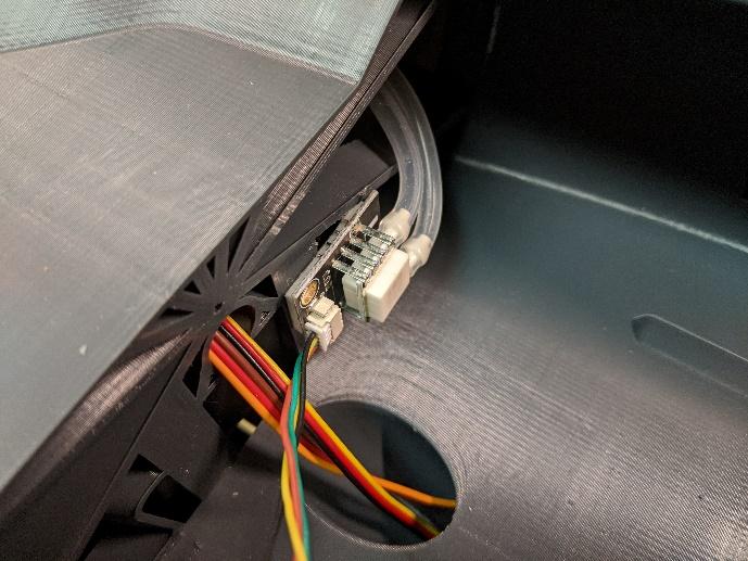 Airspeed sensor mounted