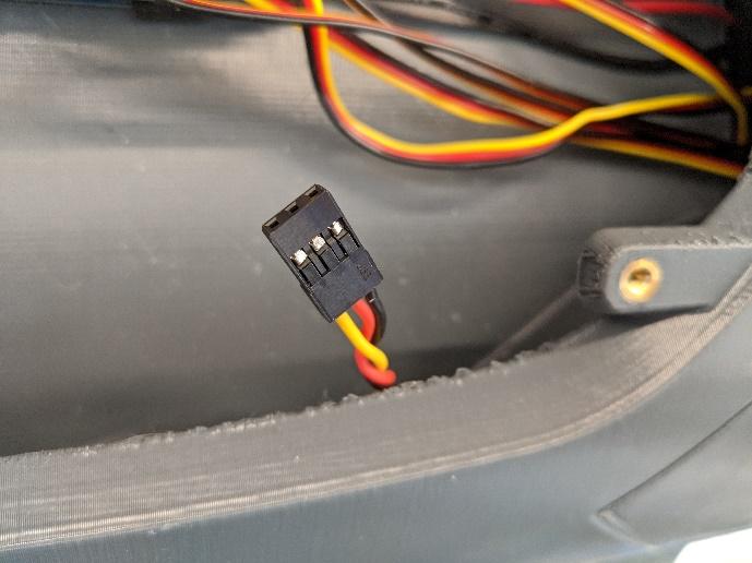 Extensions protruding from the ends of the tubes