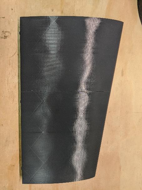 Wing sections joined