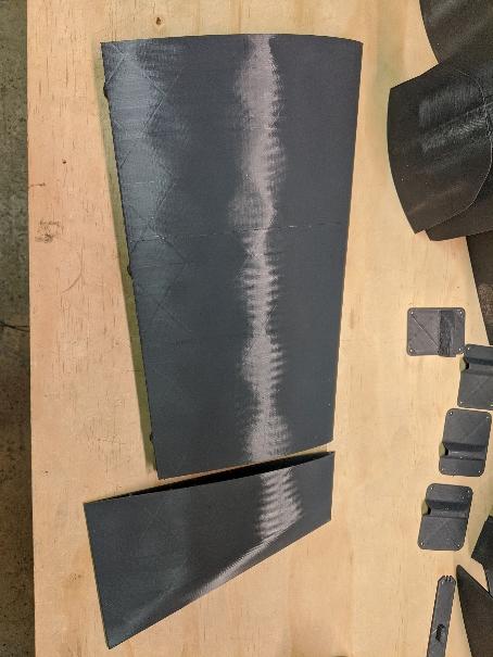 Wingtip section 5 glued on