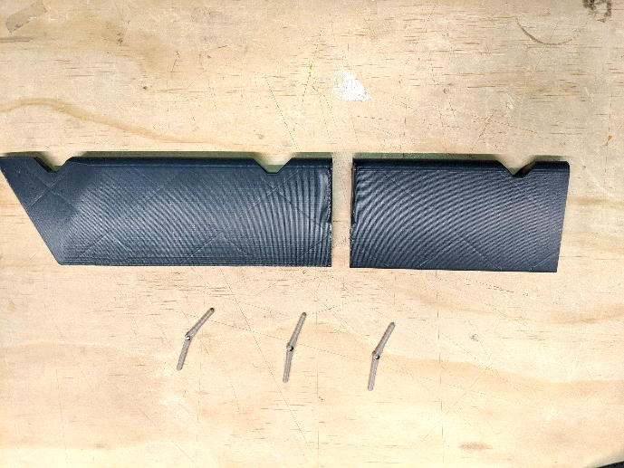 Ruddervator sections