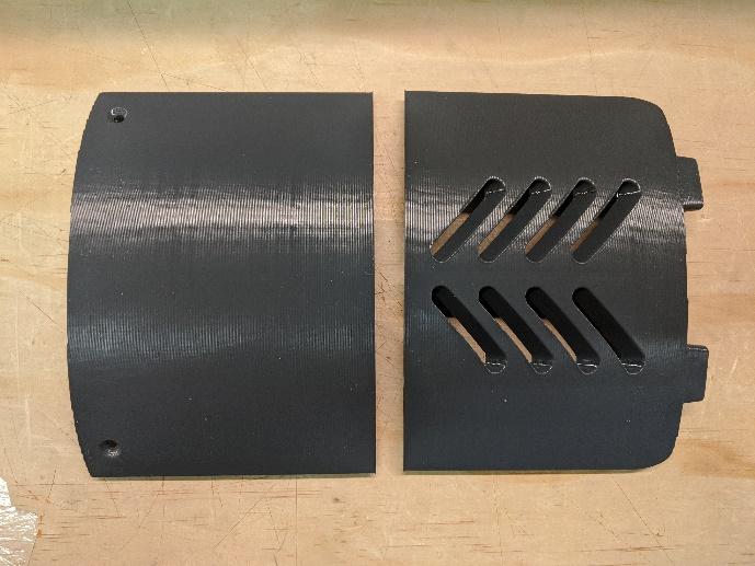Fan hatch sections