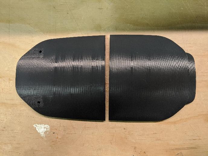 Avionics hatch sections